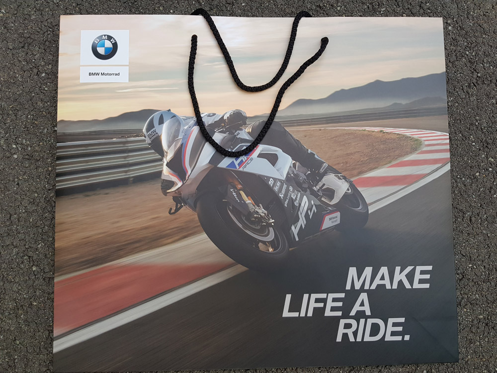 Sacoșă cadou Bmw Motorrad - Make Life a Ride